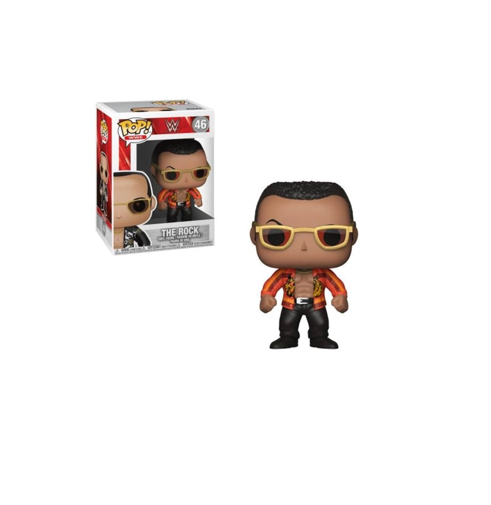 Figurine - WWE - The Rock Old School Pop 10cm