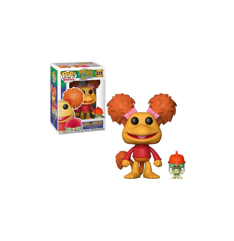 Figurine Fraggle Rock - Red With Doozer Pop 10cm