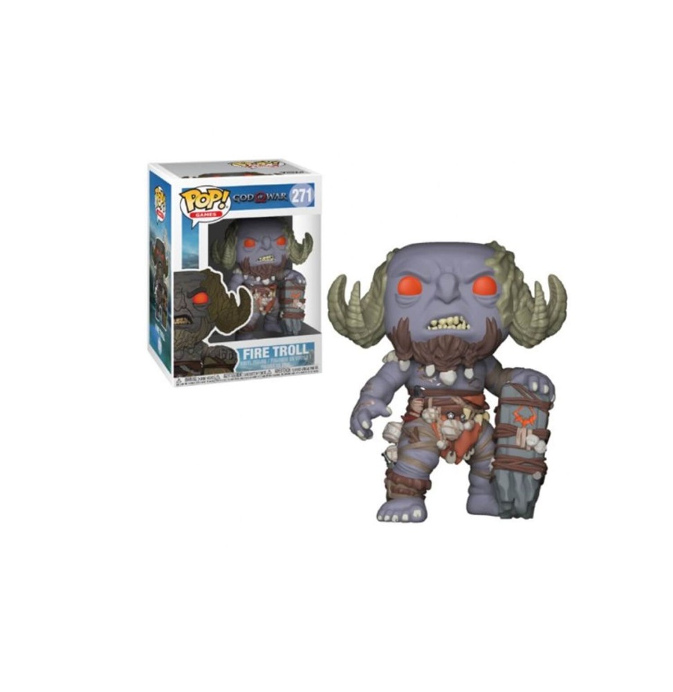 Figurine God Of War - Fire Troll Pop 10cm