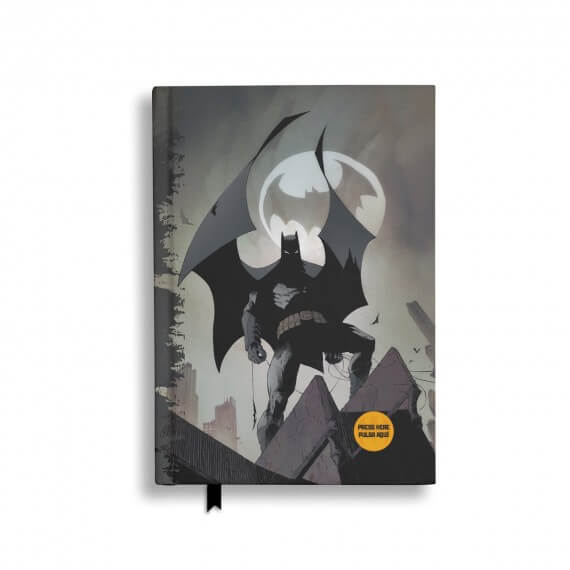 NoteBook Dc Comics - BatSignal Lumineux