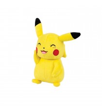 Peluche Pokemon - Pikachu Heureux 20cm