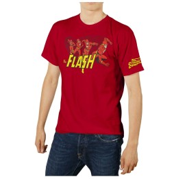 T-Shirt DC Universe - The Flash Crimson Comet Homme Rouge Taille S