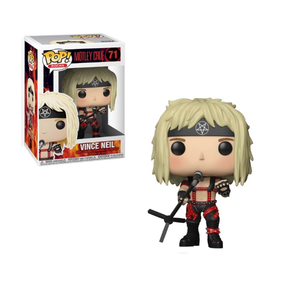 Figurine Rocks Motley Crue - Vince Neil Pop 10cm