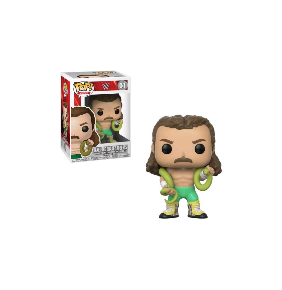 Figurine WWE - Jake The Snake Pop 10cm