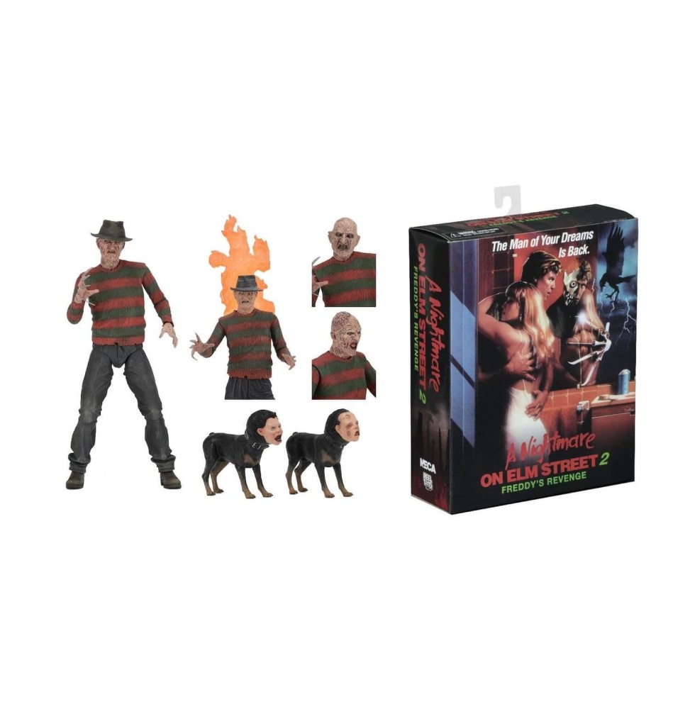 Figurine Freddy Krueger - Freddy Krueger Ultimate Nightmare On Elm Street 2 18cm