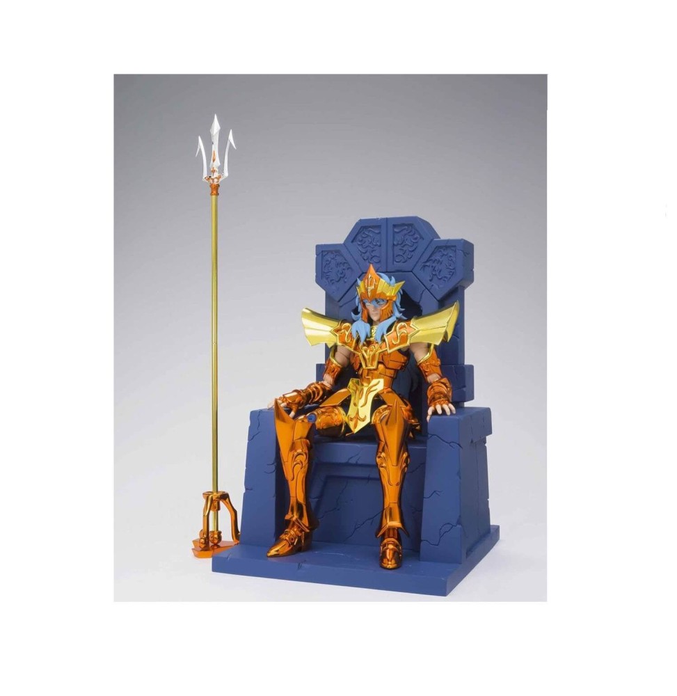 Figurine Saint Seiya Myth Cloth Ex - Poseidon With Throne Deluxe 18cm