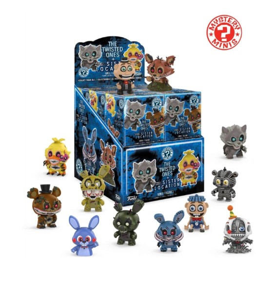 Figurine Five Nights At Freddys The Twisted One Mystery Minis - 1 boîte au hasard