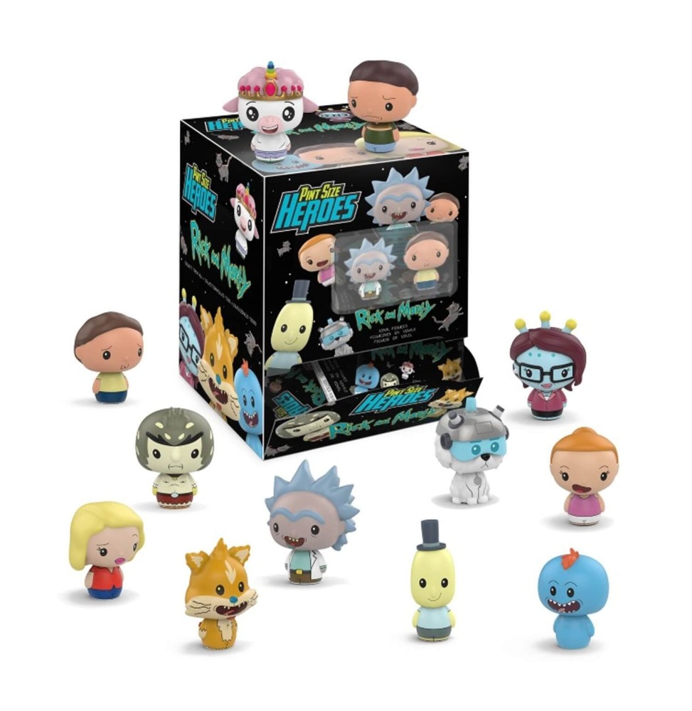 Figurine Rick & Morty Pint Size Heroes - 1 Sachet Au Hasard