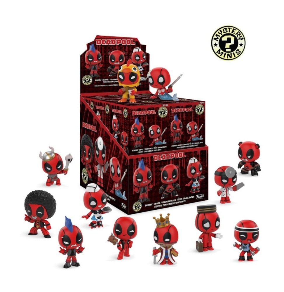 Figurine Marvel Deadpool Mystery Minis - 1 Boîte Au Hasard