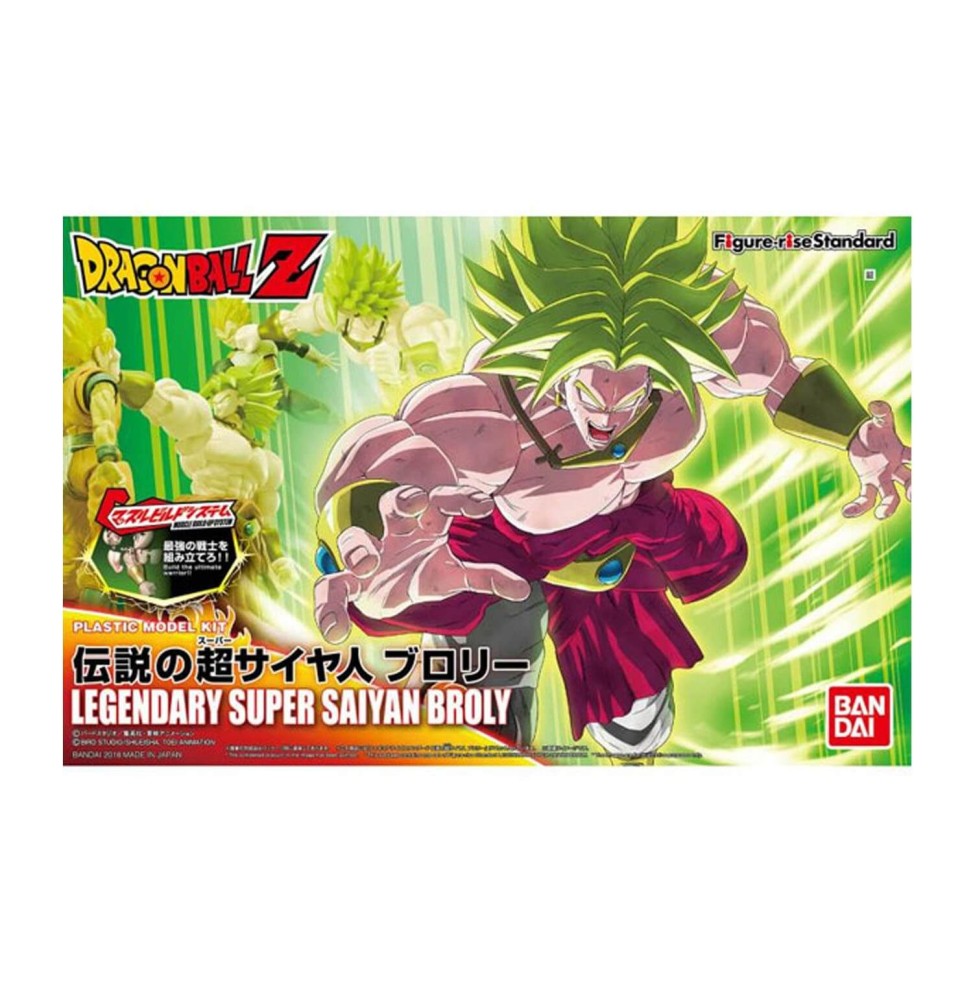 Maquette DBZ - Broly Legendary Super Saiyan Figure-Rise 20cm