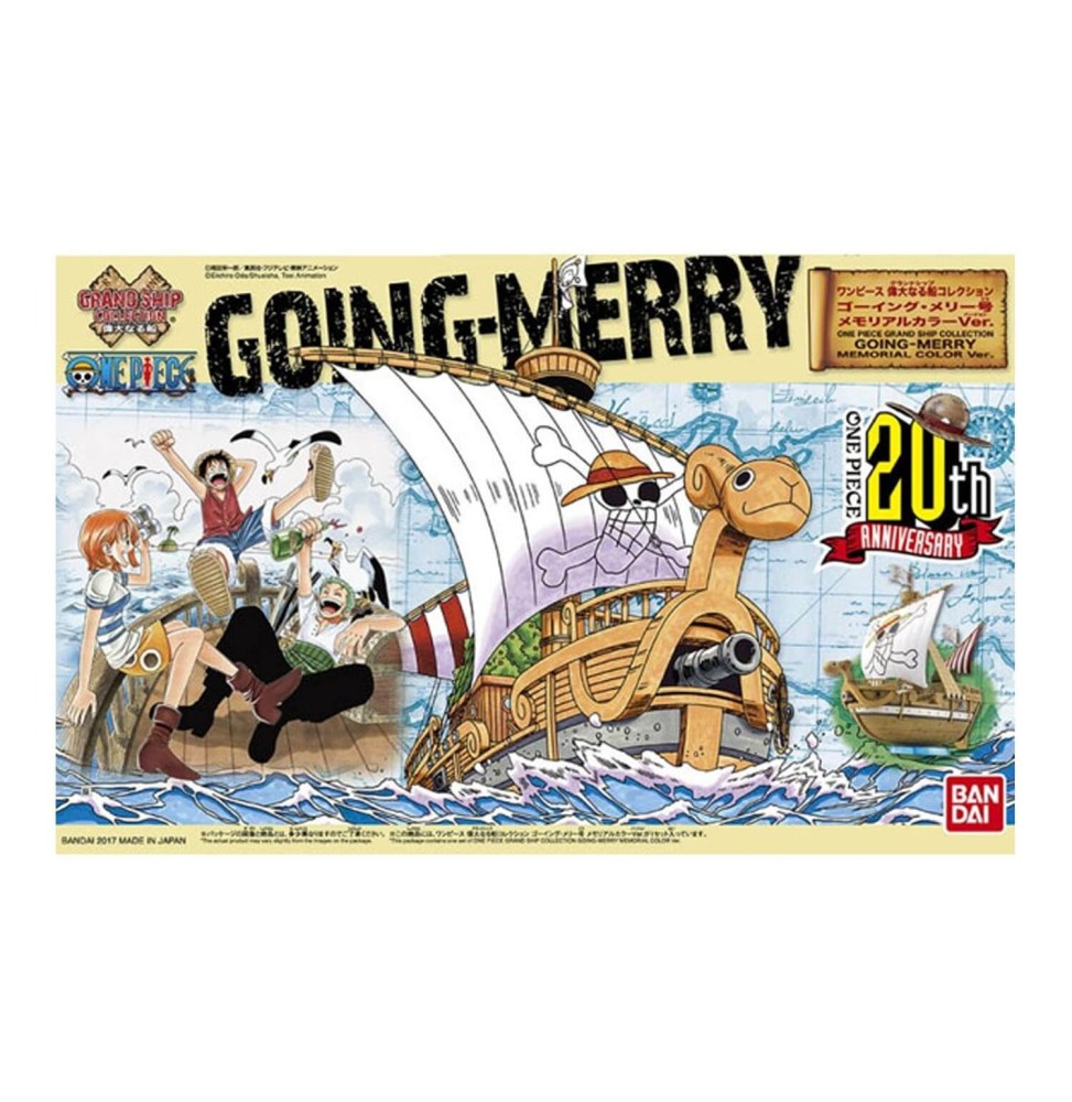 Maquette One Piece - Going Merry Memorial Color Ver Grand Ship Collection 15cm