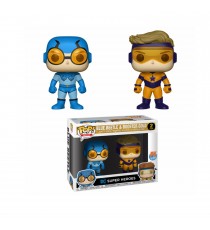 Figurine DC Comics - 2-Pack Blue Beetle & Booster Gold Exclu Pop 10cm