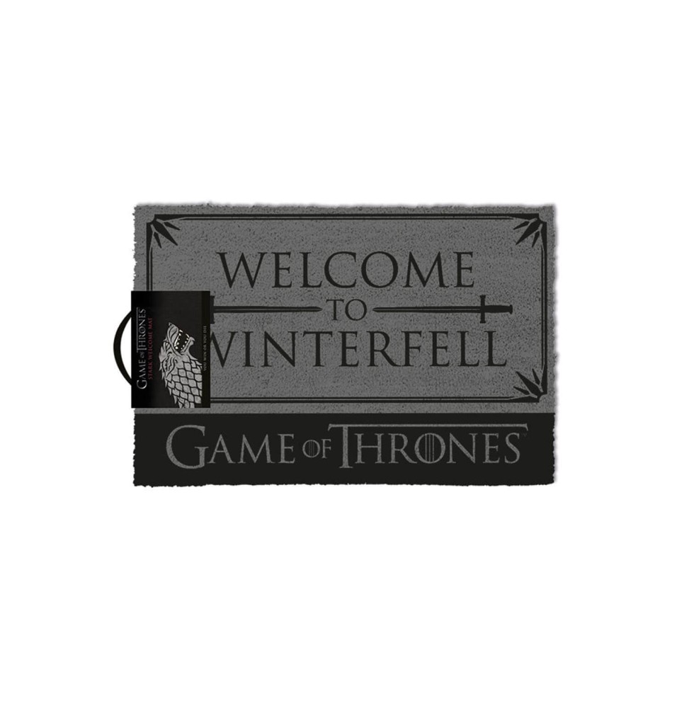 Paillasson Game Of Thrones - Welcome to Winterfell 40x60cm