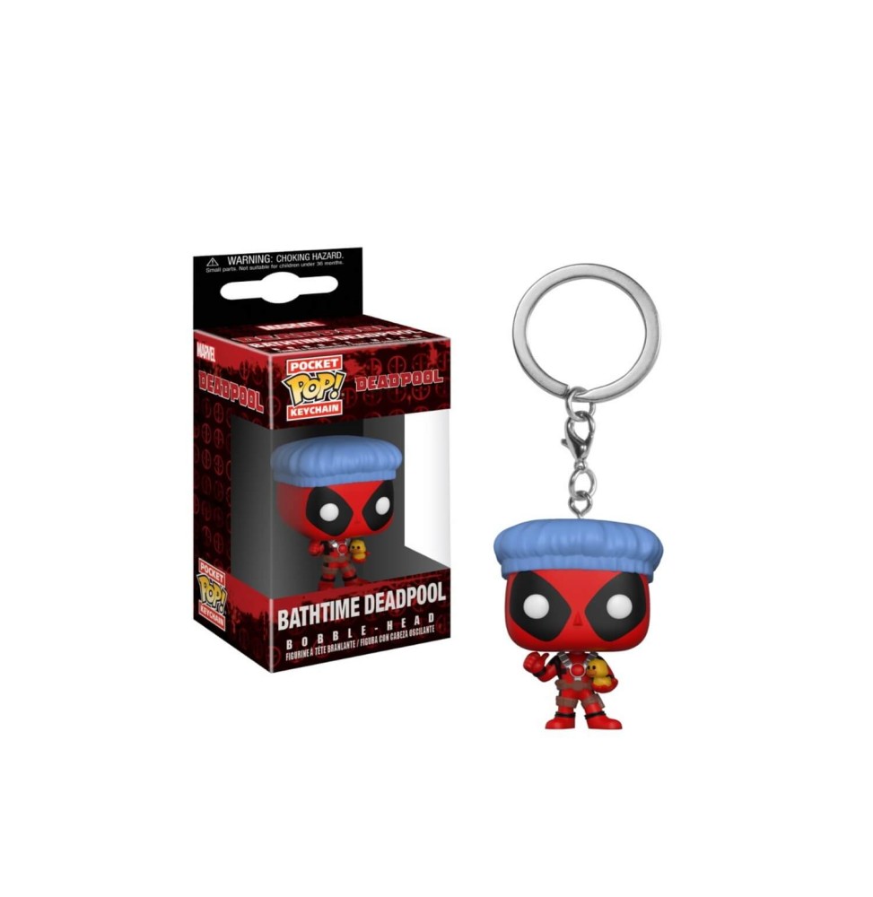 Porte-clé Marvel - Deadpool Bathtime Pop 4cm