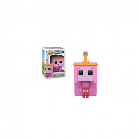 Figurine Adventure Time Minecraft - Princesse Bubblegum Pop 10cm