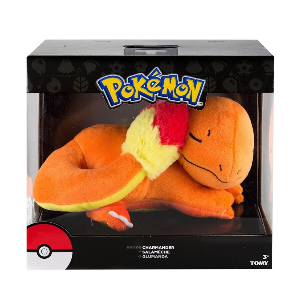 Peluche Pokemon - Salamèche dormant 16cm