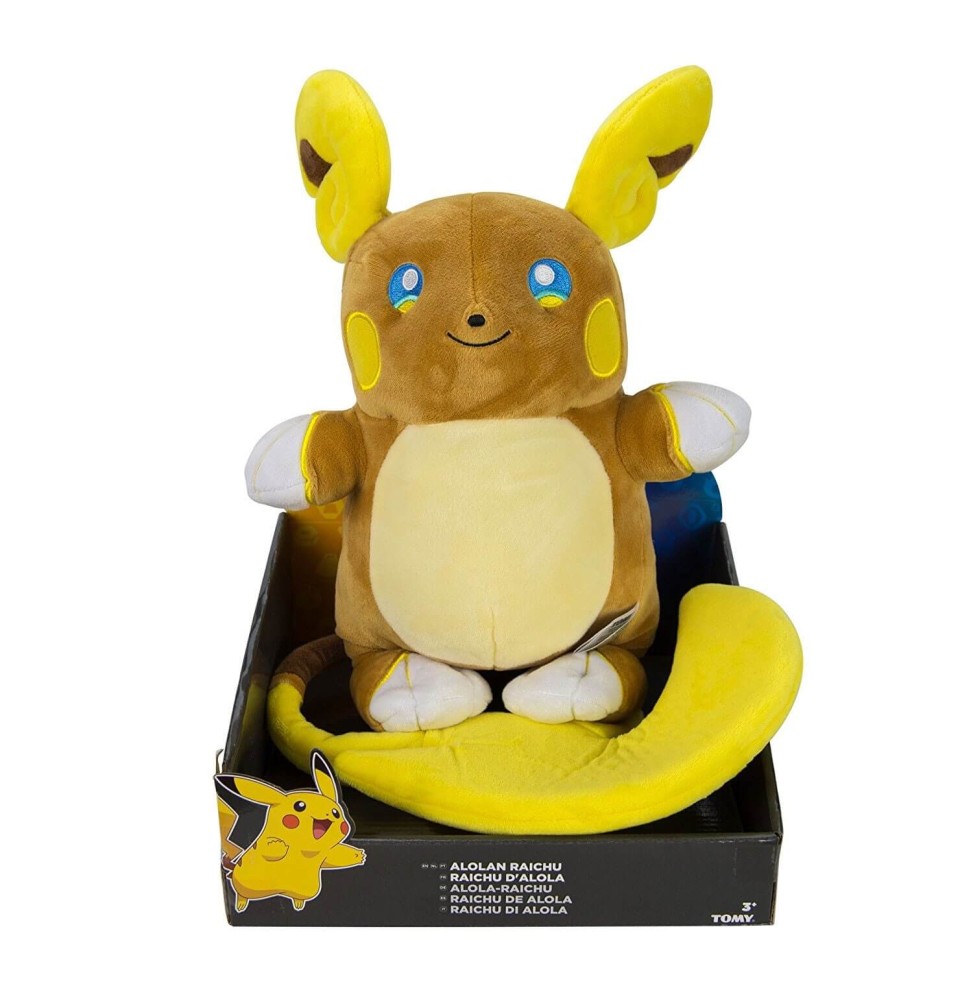 Peluche Pokemon - Raichu Alola 30cm