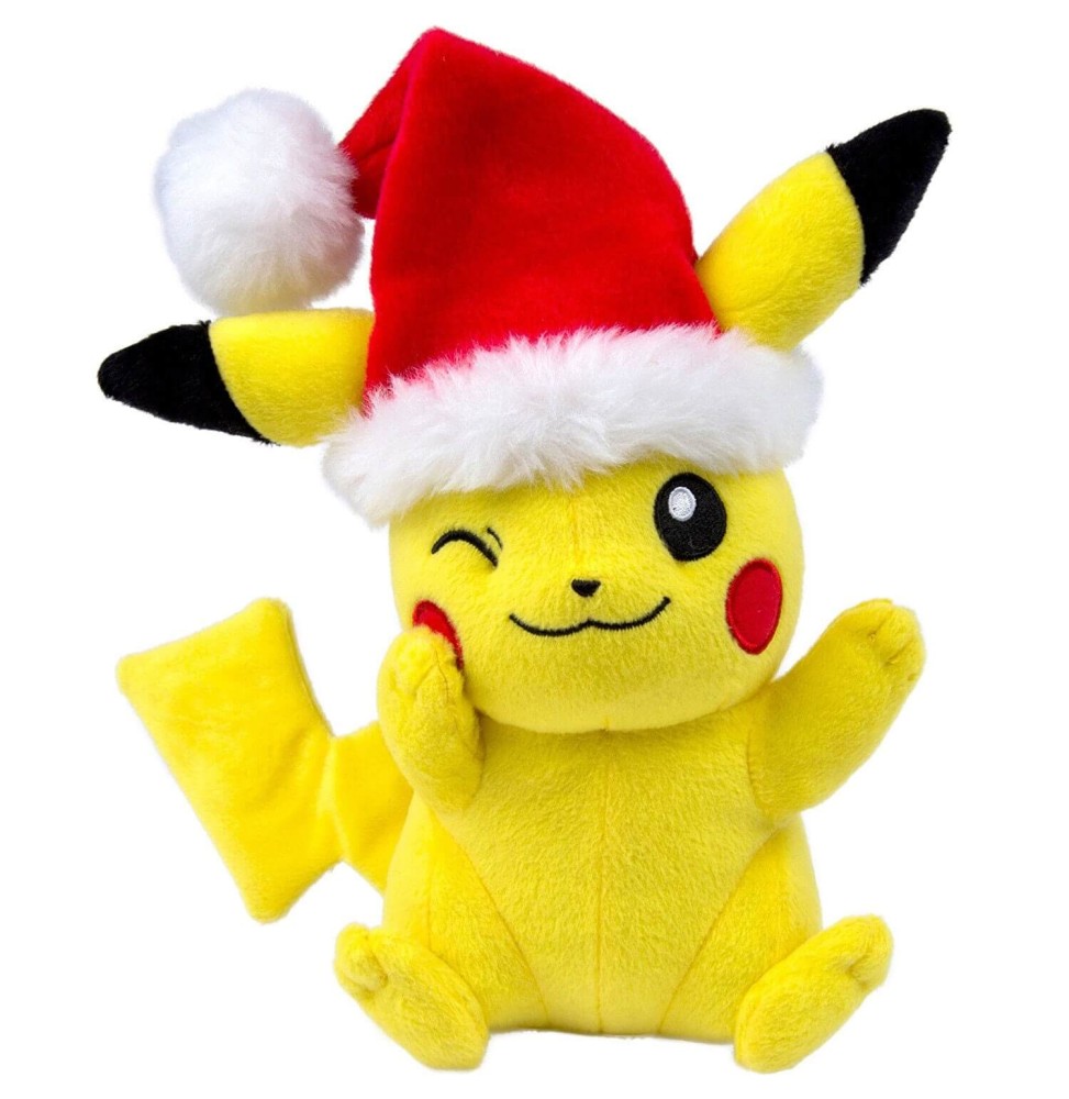 Peluche Pokemon - Pikachu Noel 23cm