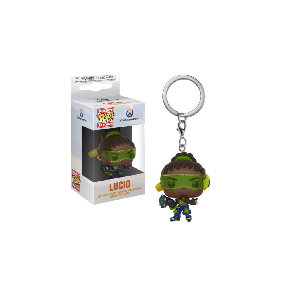 Porte Clé Overwatch - Lucio Pocket Pop 4cm