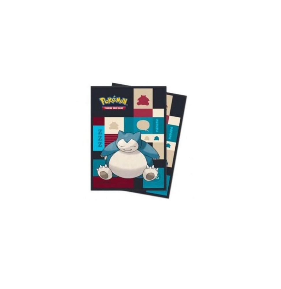 Ultra Pro - Lot de 65 Protèges cartes souples Pokémon Ronflex