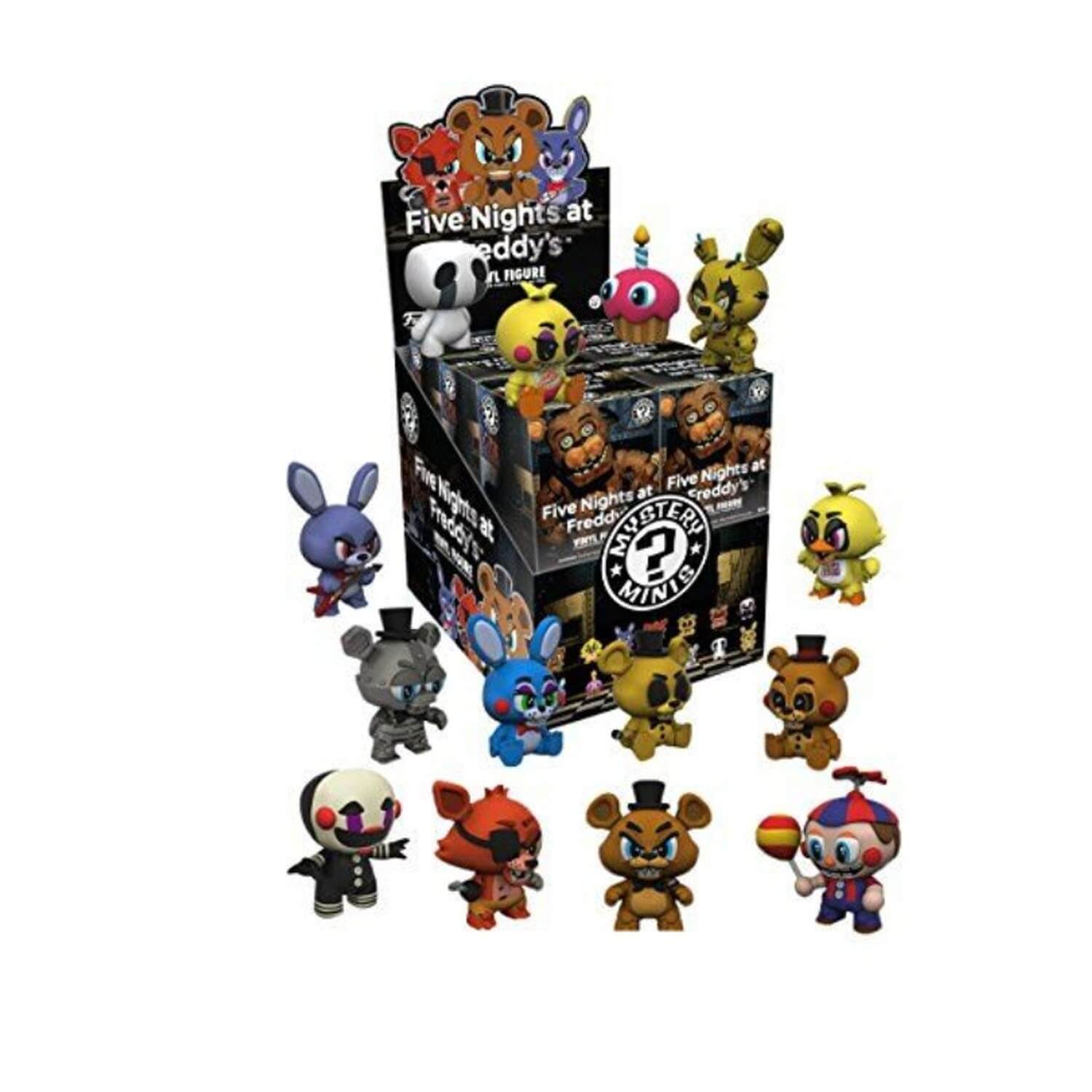 Figurine Five Nights At Freddys Mystery Minis - 1 boîte au hasard 