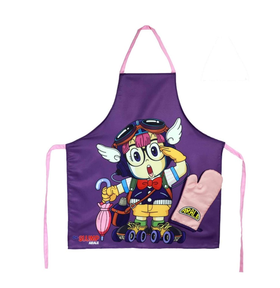 Tablier + Gant De Cuisine Dr Slump