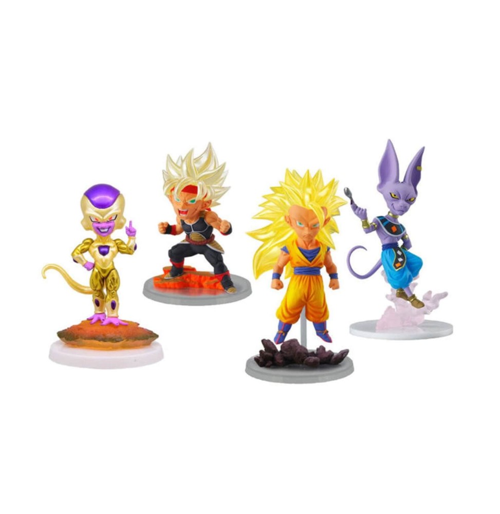 Figurine DBZ Super - Set De 4 Ug the Best 5cm