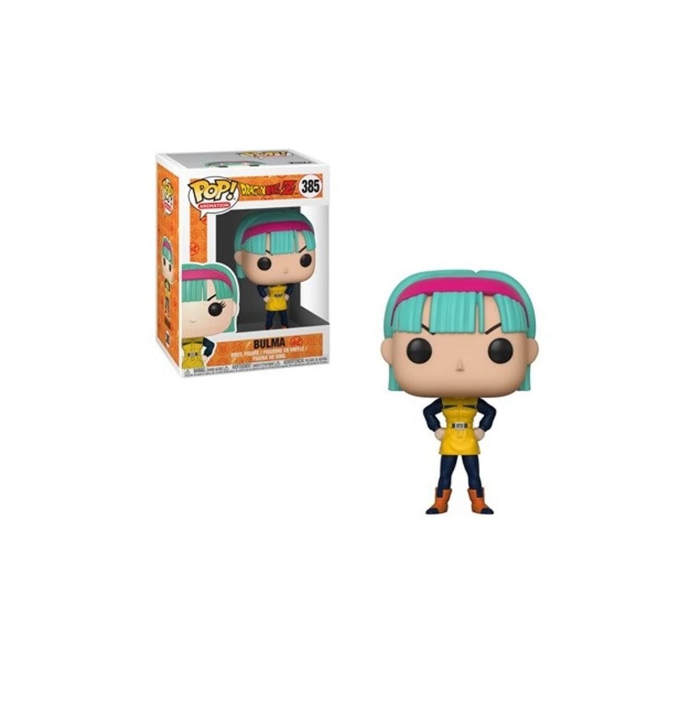 Figurine DBZ - Bulma Yellow Suit Pop 10cm