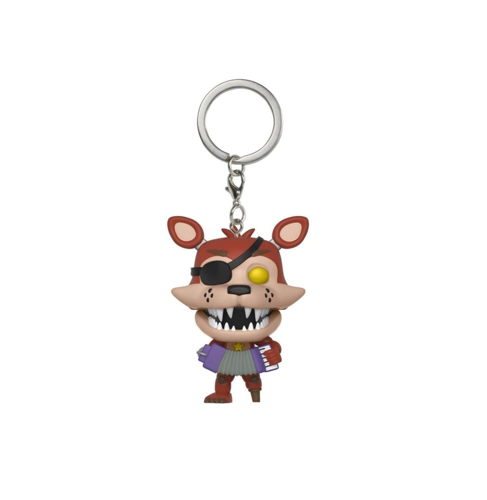 Porte Cle Five Nights At Freddys Pizza Simulator - Rockstar Foxy Pocket Pop 4cm