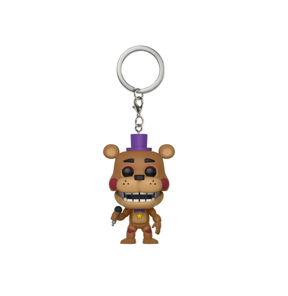 Porte Cle Five Nights At Freddys Pizza Simulator - Rockstar Freddy Pocket Pop 4cm