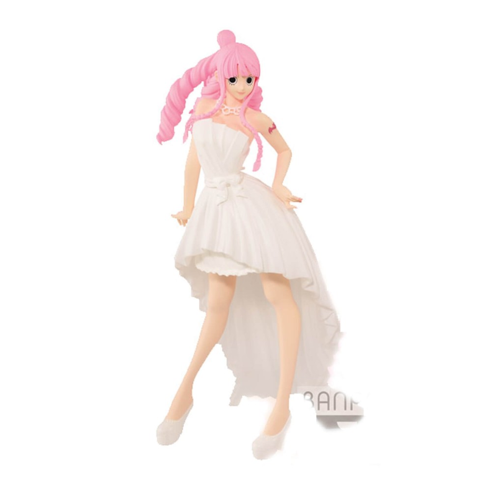 Figurine One Piece - Perhona Lady Edge Wedding Robe Blanche 22cm