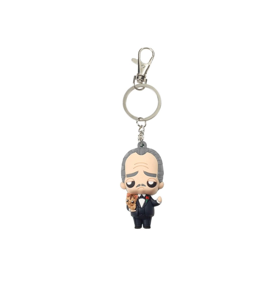 Porte Clé Le Parrain - Vito Corleone Pokis 3D Gomme 7cm