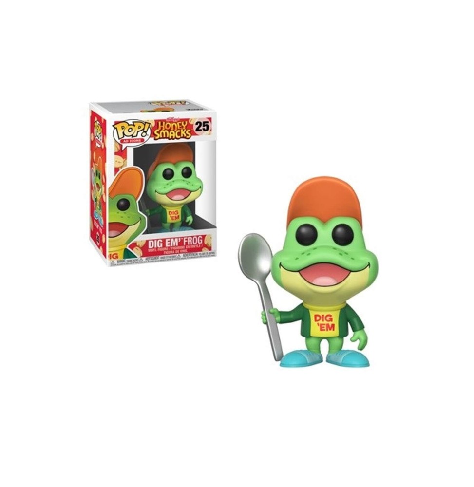 Figurine Ad Icons - Dig Em Frog - Smacks Pop 10cm