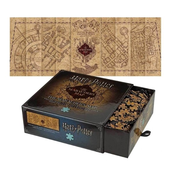 Puzzle Harry Potter - Carte Du Maraudeur 1000Pcs