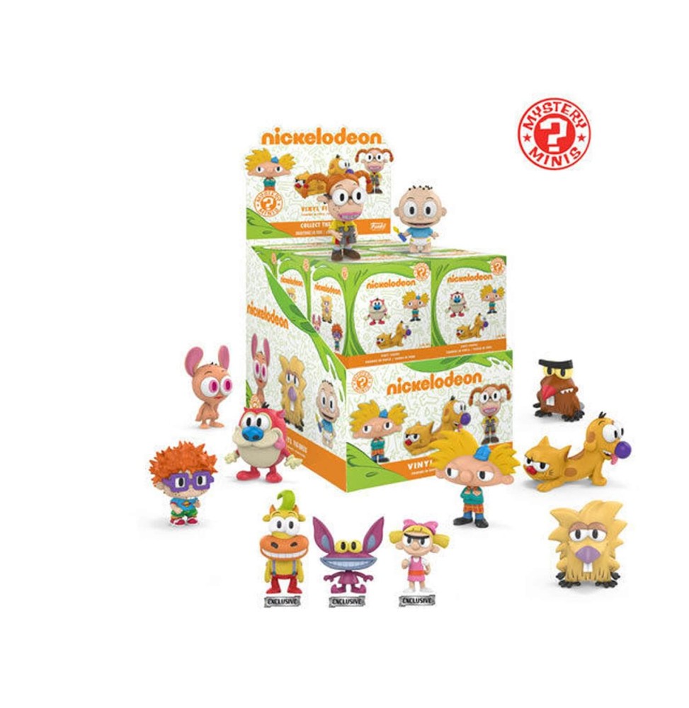 Figurine Nickelodeon Mystery Minis Variant - 1 Boîte Au Hasard