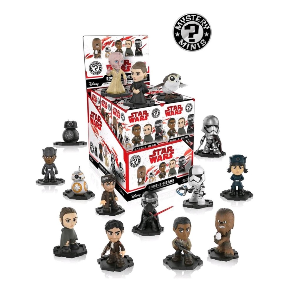 Figurine Star Wars Les Derniers Jedi Mystery Minis Variant 3 - 1 boîte au hasard