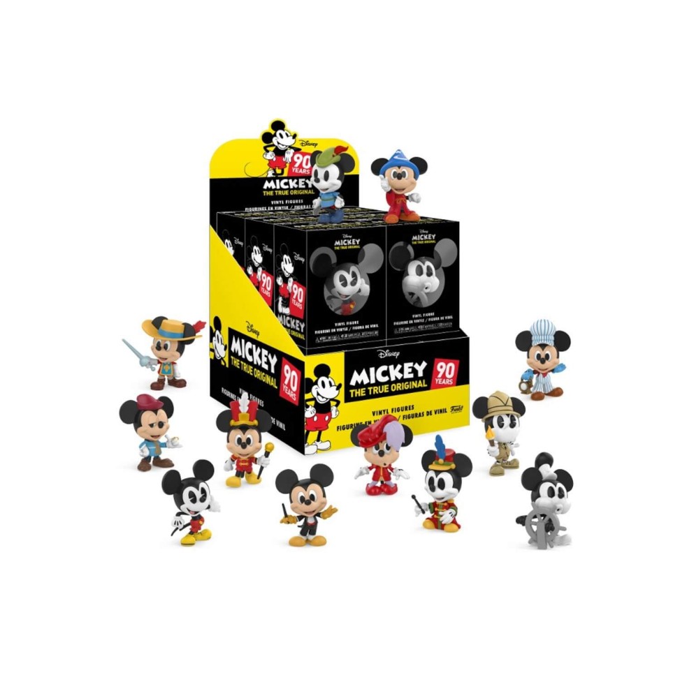 Figurine Disney Mickey 90Th Mystery Minis - 1 Boîte Au Hasard