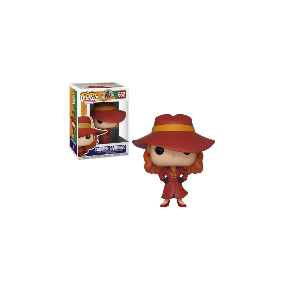 Figurine Carmen Sandiego Tv - Carmen Sandiego Pop 10cm