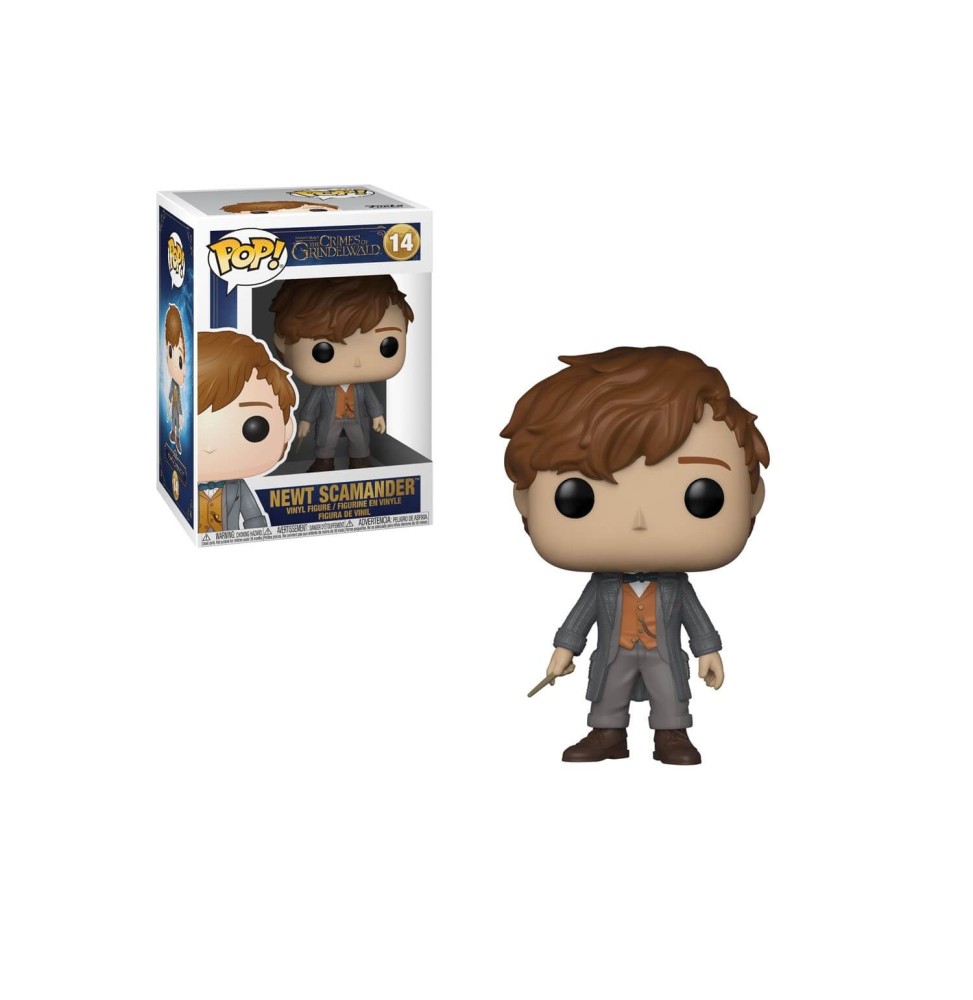 Figurine Harry Potter Les Animeaux Fantastiques 2 - Newt Scamander Pop 10cm