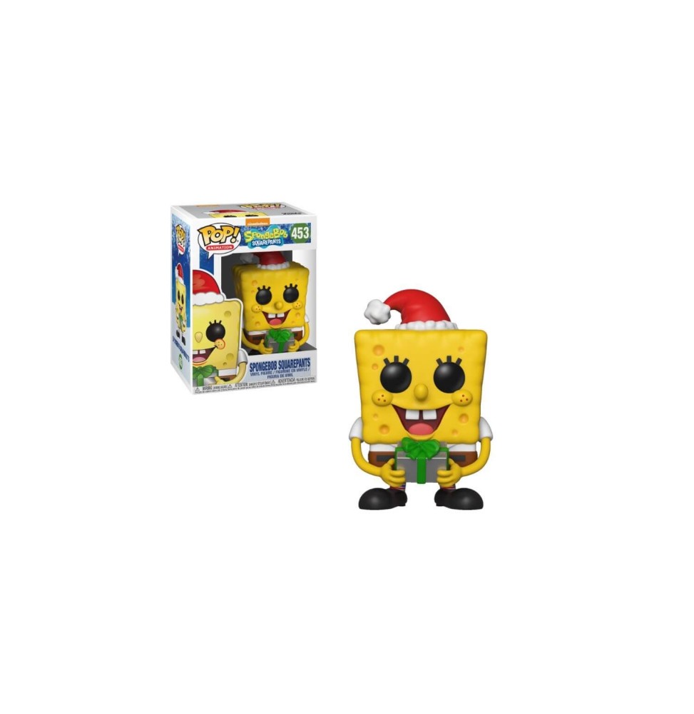 Figurine Bob L'Eponge - X-Mas Bob Pop 10cm