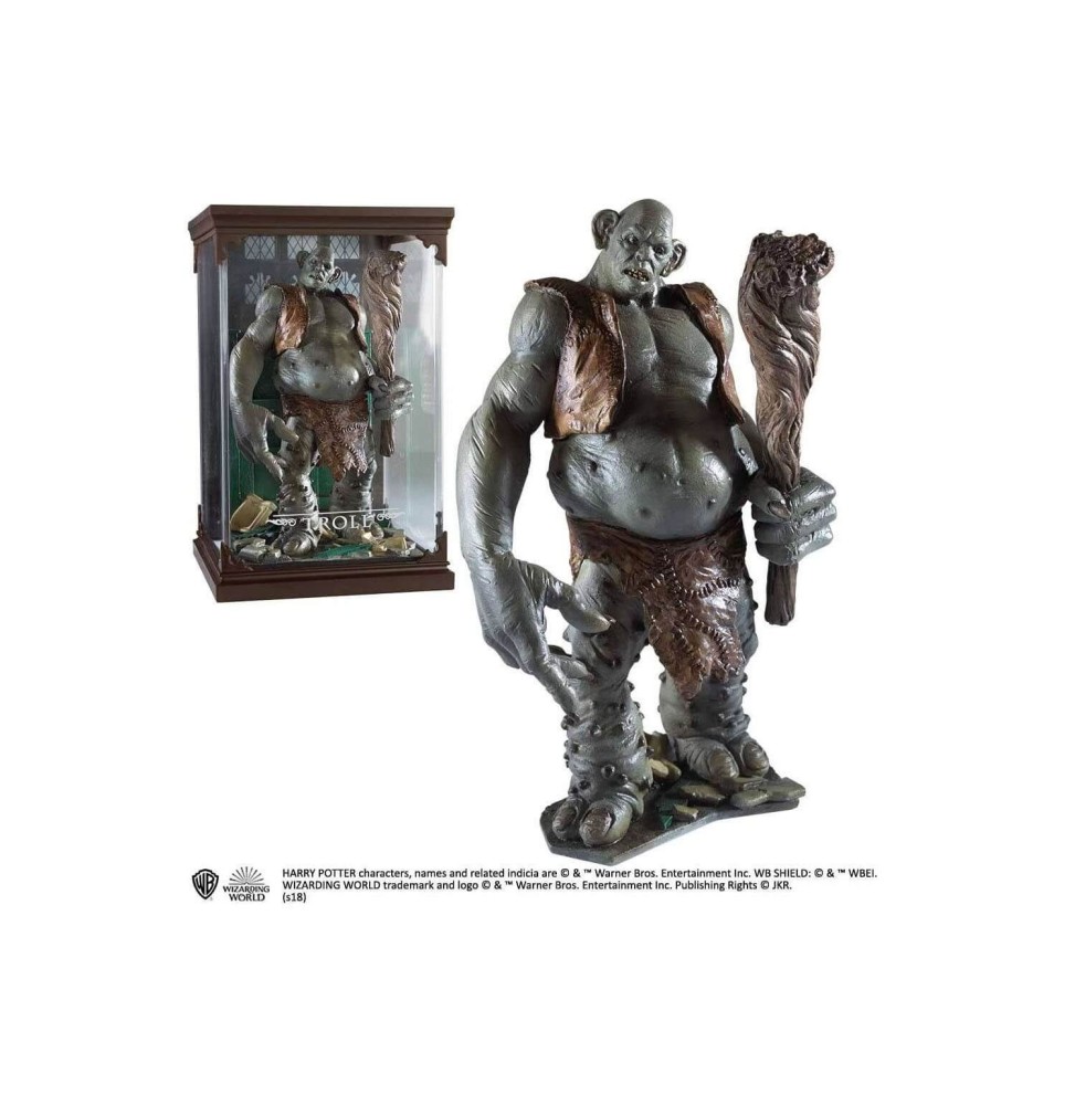 Statue Harry Potter Magical Creatures - Troll Des Montagnes 19cm