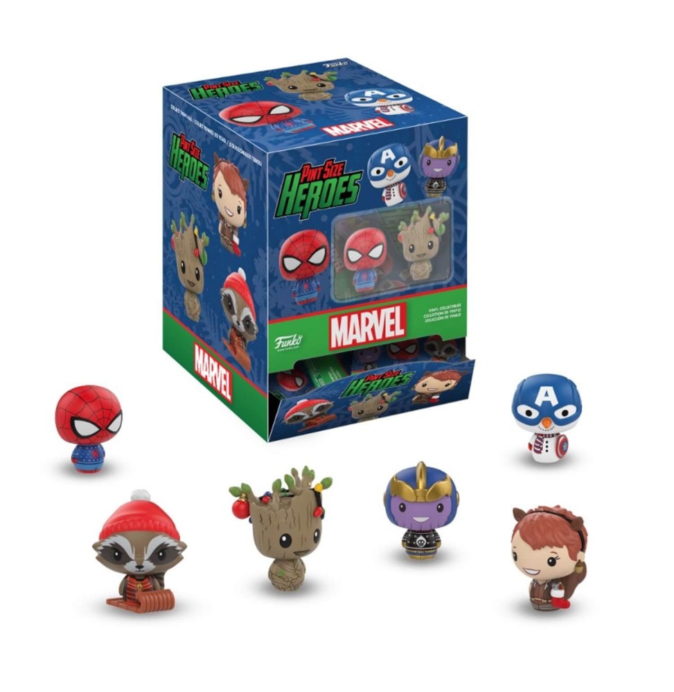 Figurine Marvel Christmas Version Pint Size Heroes - 1 sachet Au Hasard