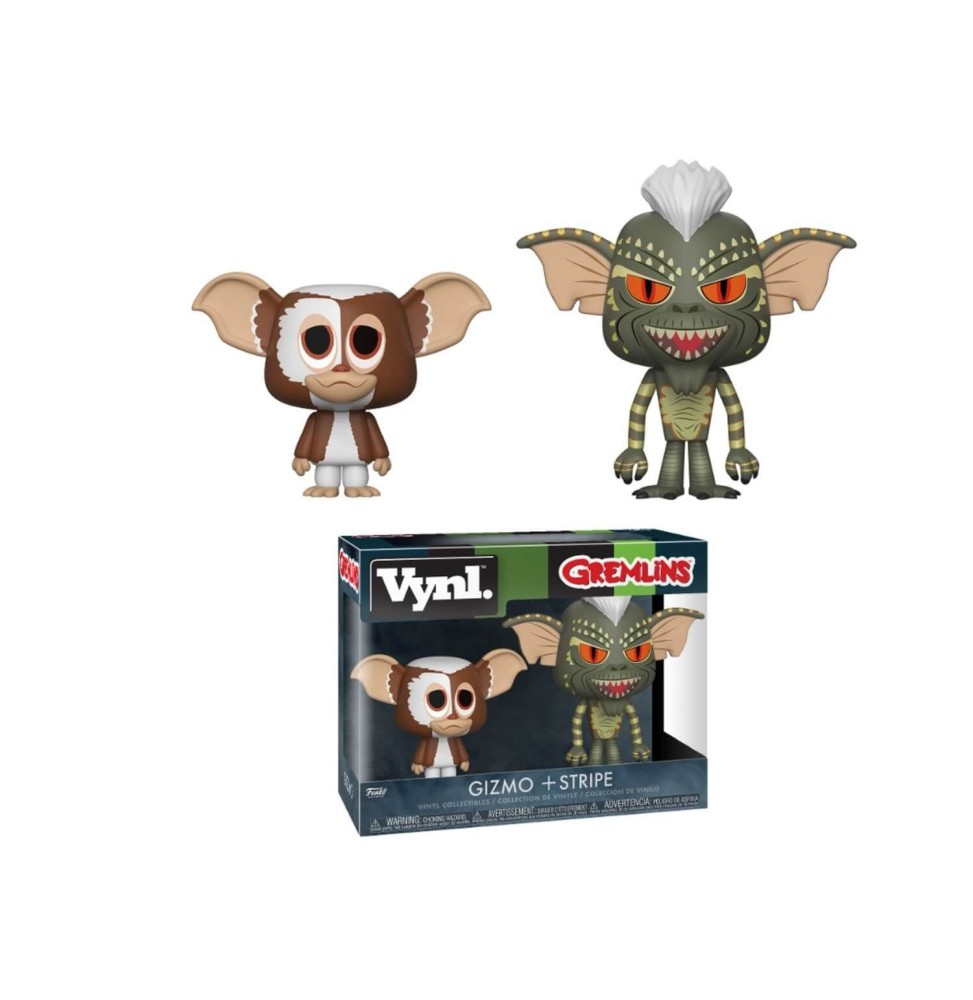 Figurine Gremlins - 2-Pack Gizmo & Stripe Vynl 10cm