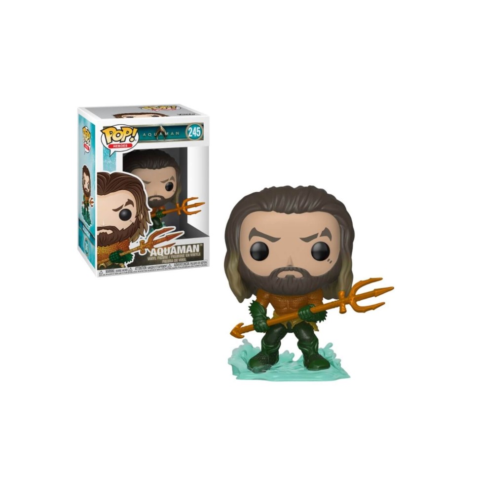 Figurine Aquaman Movie - Aquaman Pop 10cm