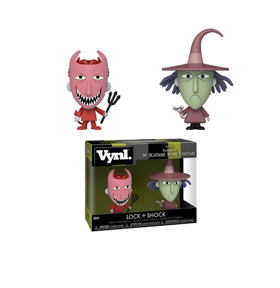 Figurine Disney - 2Pack Nbx Lock & Shock Vynl 10cm