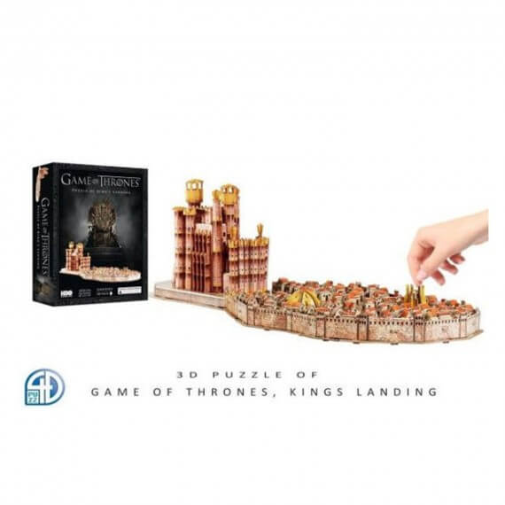 Puzzle 3D Game Of Thrones - Carte De Port Real 260 Pcs
