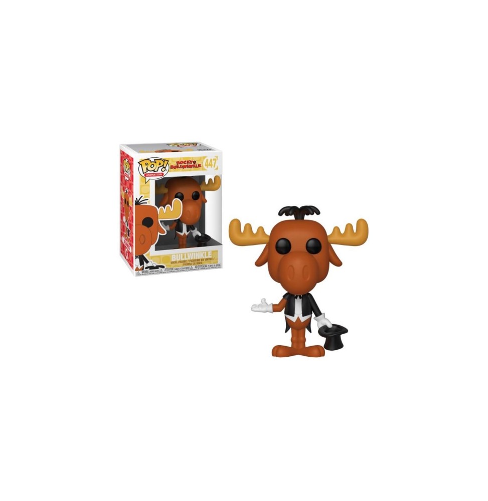 Figurine Rocky & Bullwinkle - Magician Bullwinkle Pop 10cm