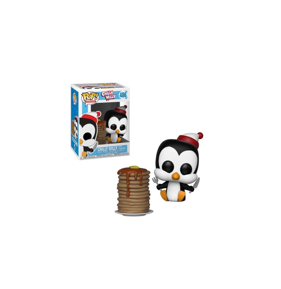 Figurine Hanna Barbera Chilly Willy - Chilly Willy With Pancakes Pop 10cm