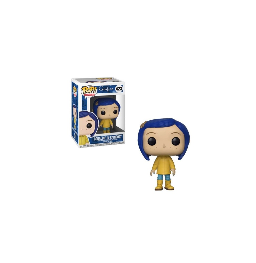 Figurine Coraline - Coraline With Raincoat Pop 10cm