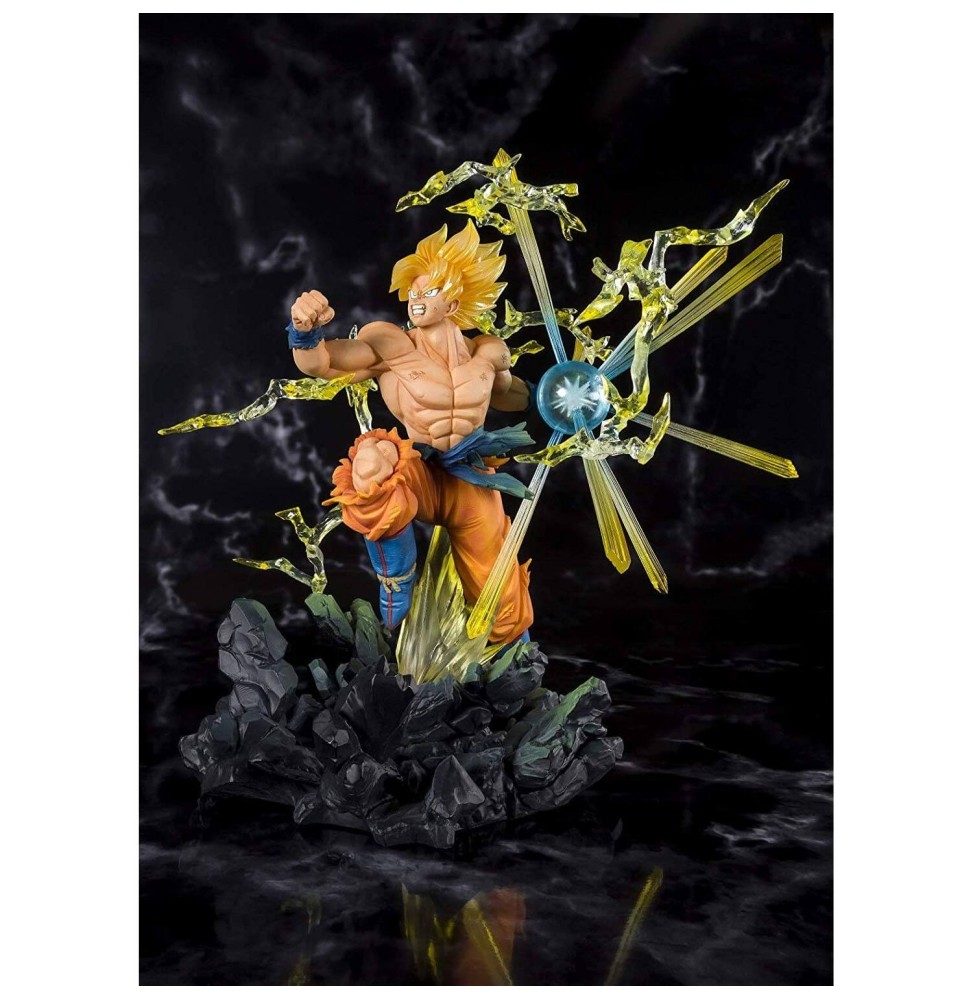 Figurine DBZ - Super Saiyan Son Goku The Burning Battles Figuarts Zero 20cm